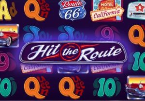Игровой аппарат Hit The Route от провайдера BGaming